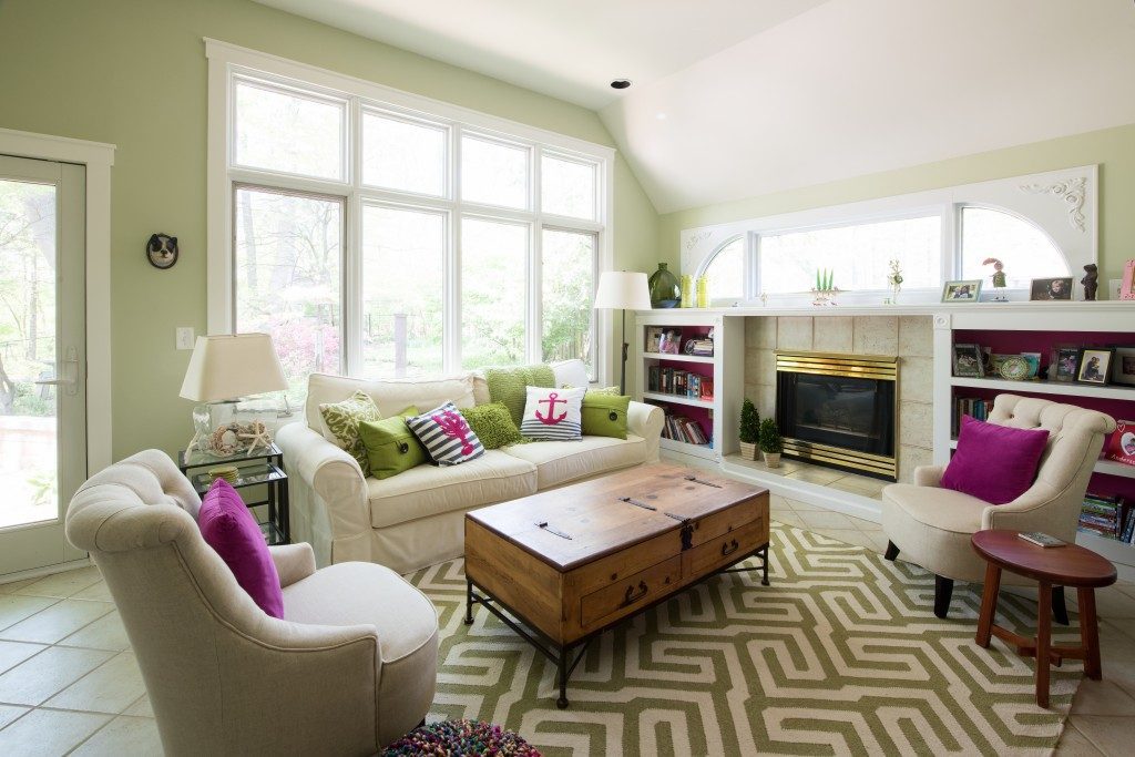 open family room zionsville