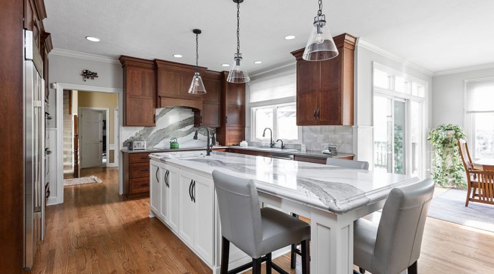 if you're remodeling your kitchen, here are a few design ideas