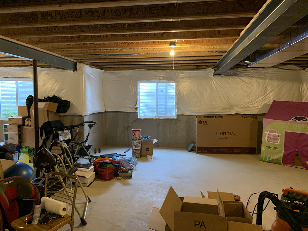Modern Basement Build - Worthington Design & Remodeling
