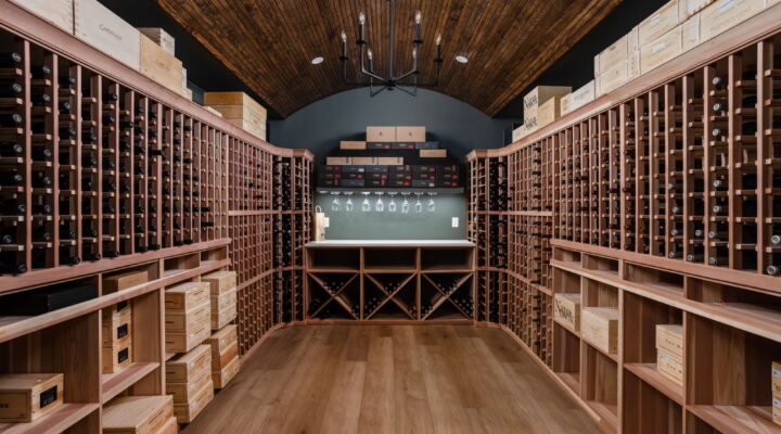 Custom Wine Cellar in Carmel, Indiana