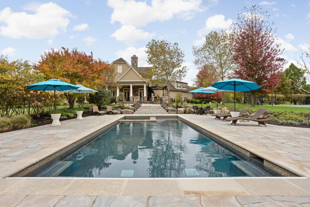 pool renovation with pavers