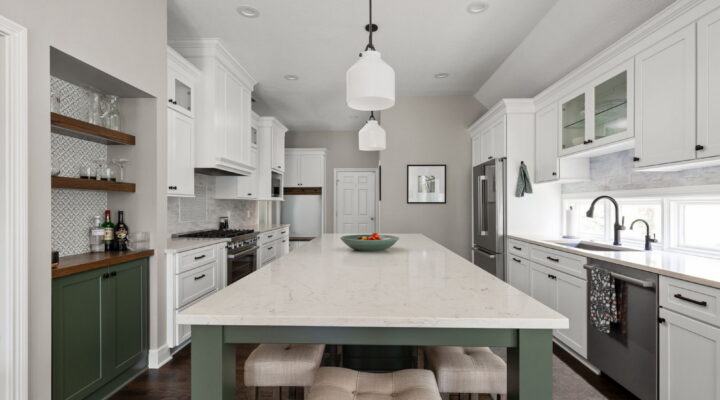 A Luxury Kitchen Pantry & Laundry Remodel in Fishers
