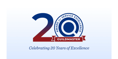 Guildmaster Award for Service Excellence 2025 badge.